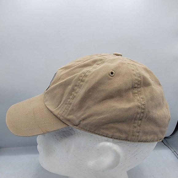 Adidas Beige Dad Hat Cap Casual Adjustable Outdoors Work Wear Comfort - Picture 2 of 9